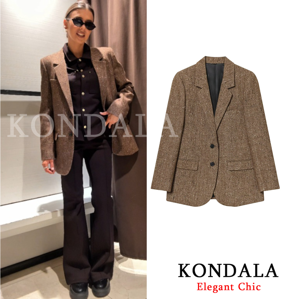 Street Fashion Fall 2025 - KONDALA Women Christmas New Year's Eve