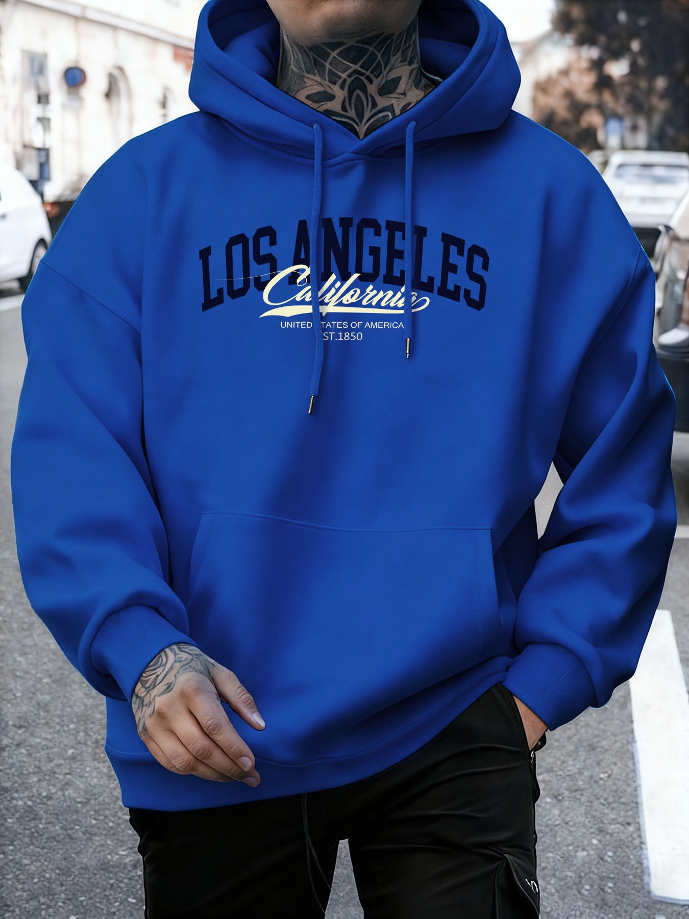 Street Fashion Los Angeles - Los Angeles California Printing Mens Autumn