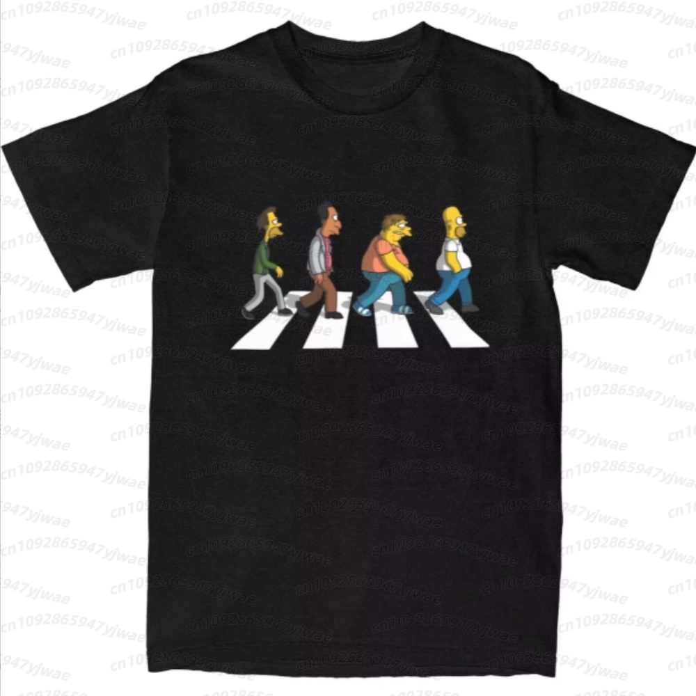 Street Fashion For Man - 2026 men Simpsons Dad Sidewalk short