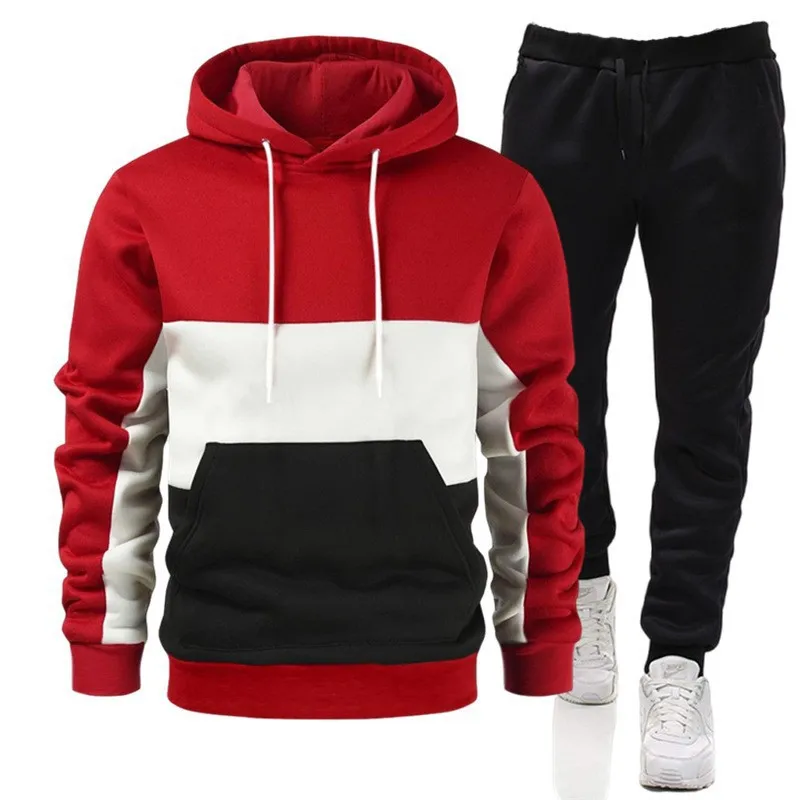 Street Fashion For Man - Men's2 pcsBrand Autumn and Winter Hoodie