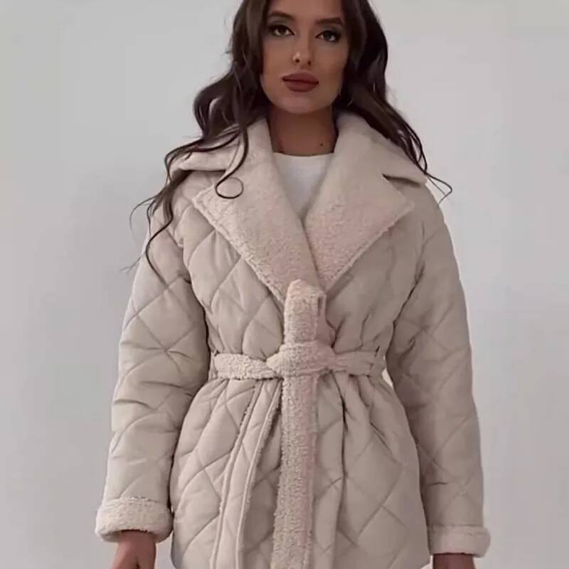 Elegant Quilted With Faux Fur  – Street Fashion Fall 2025 recenzja i cena