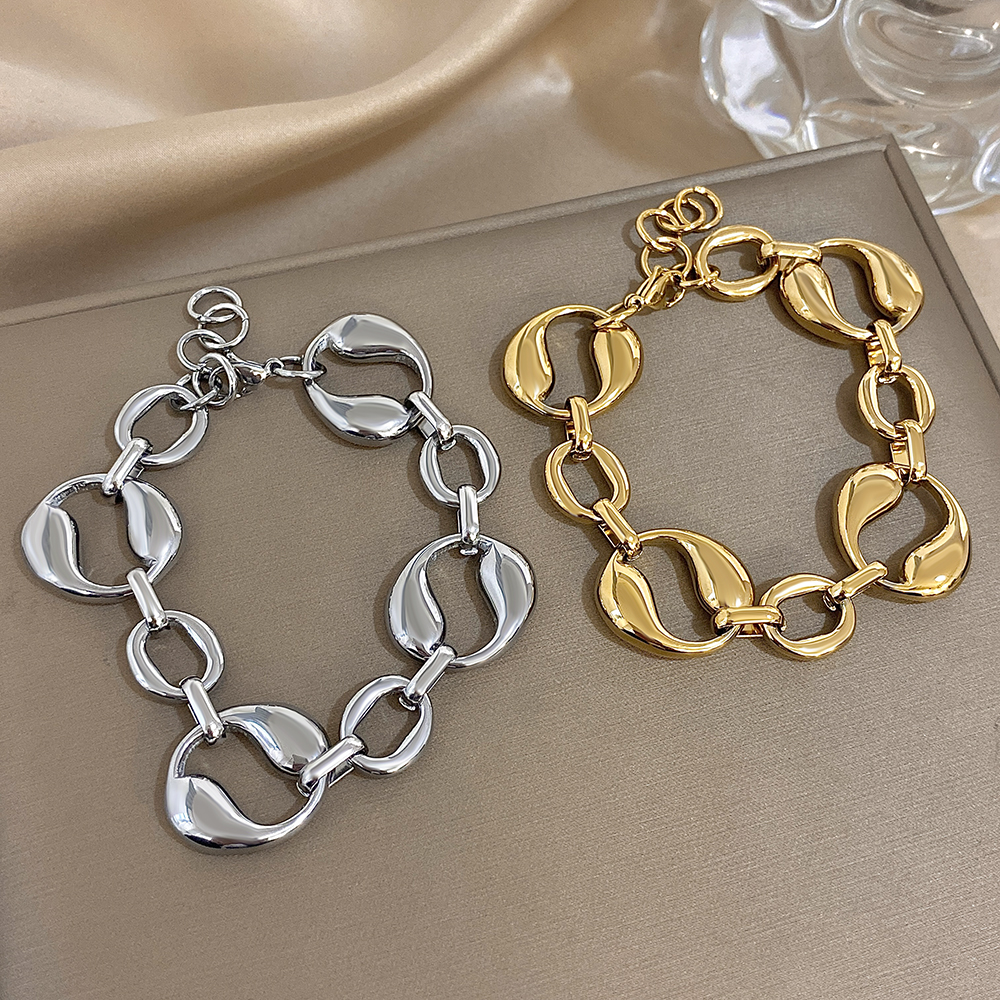 Stainless Steel Chunky Thick C – Street Fashion Mood recenzja i cena
