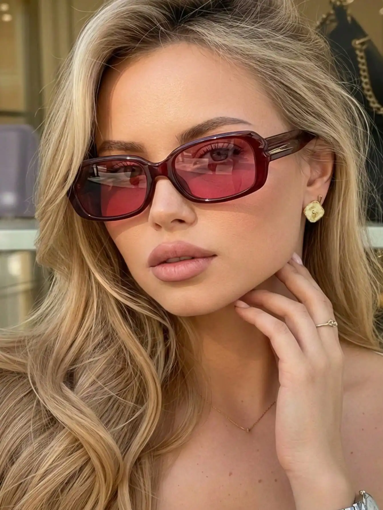 1 Pair Women's Jujube Red Cat  – Street Fashion Outfit For Men recenzja i cena
