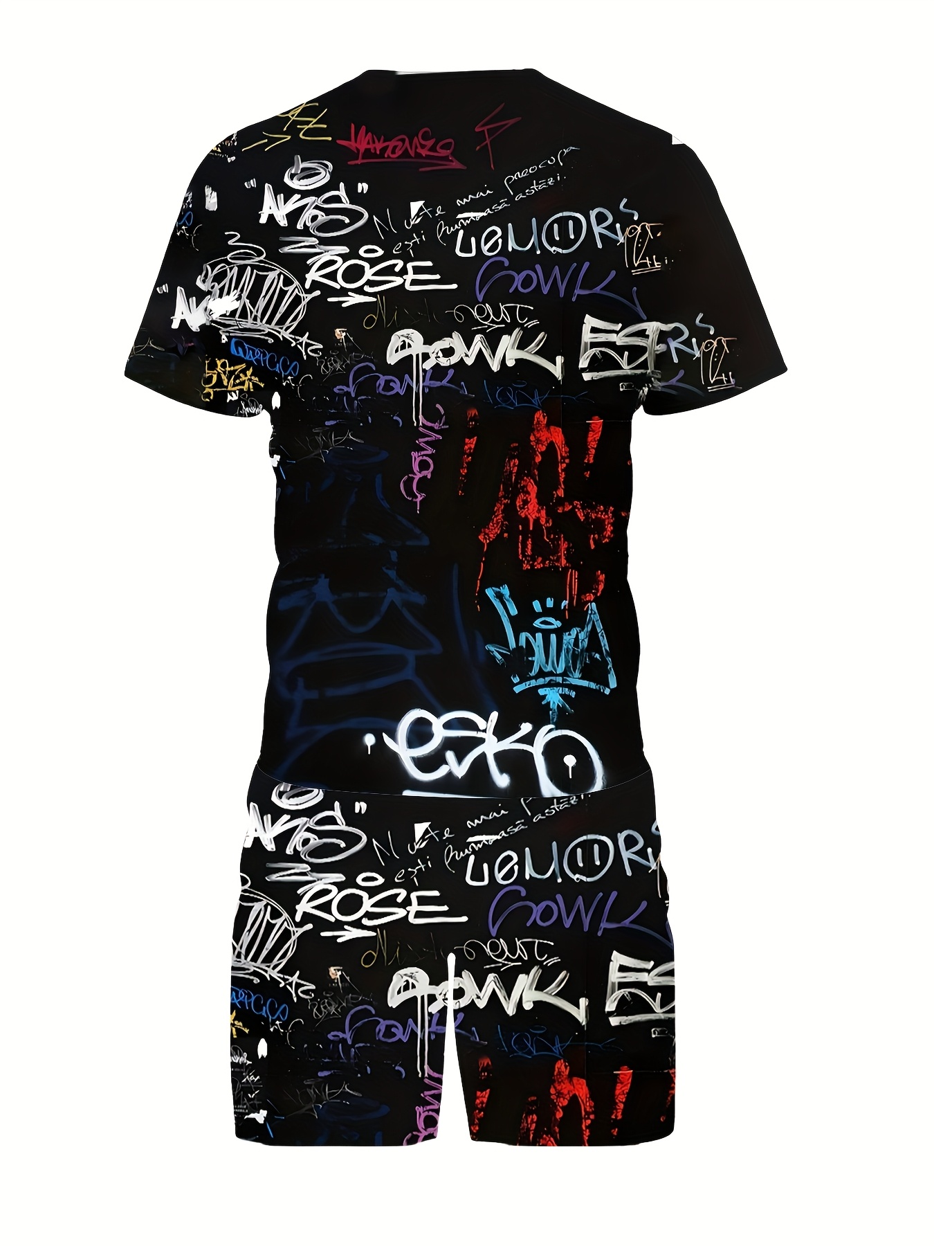 2026 Summer New Men's Short-Sl – Street Fashion China recenzja i cena