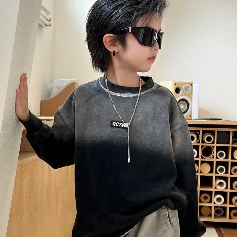 Boys Girls T-shirts 2025 Autum – Street Fashion Korean Girl recenzja i cena