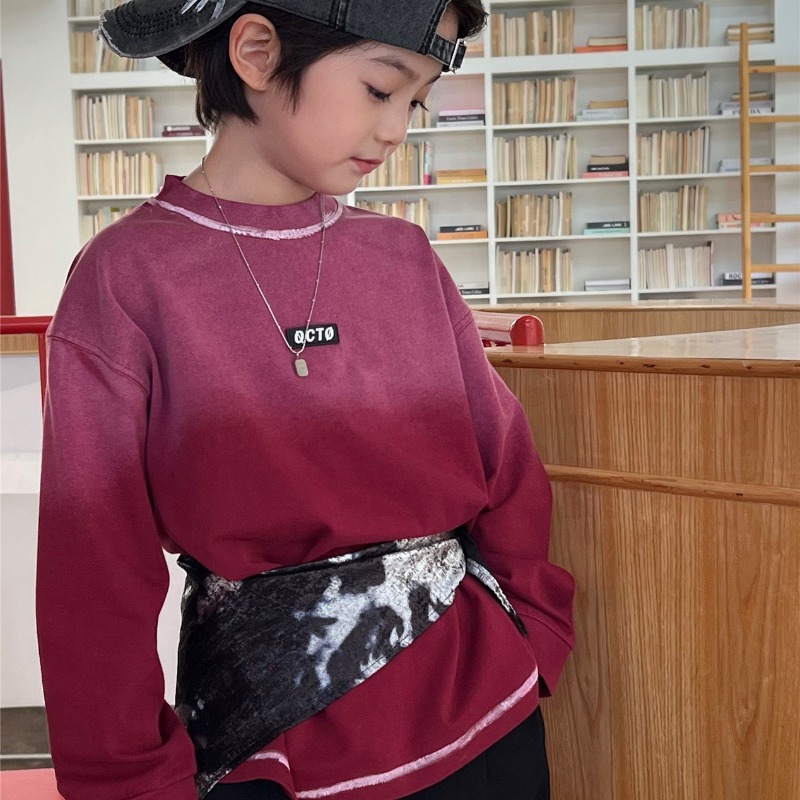 Boys Girls T-shirts 2025 Autum – Street Fashion Korean Girl recenzja i cena