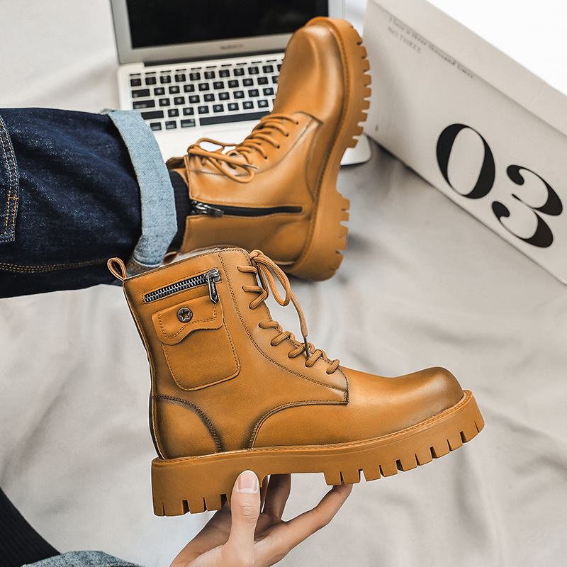 2025 Trend Men Boots Sneakers  – Street Fashion Trends recenzja i cena