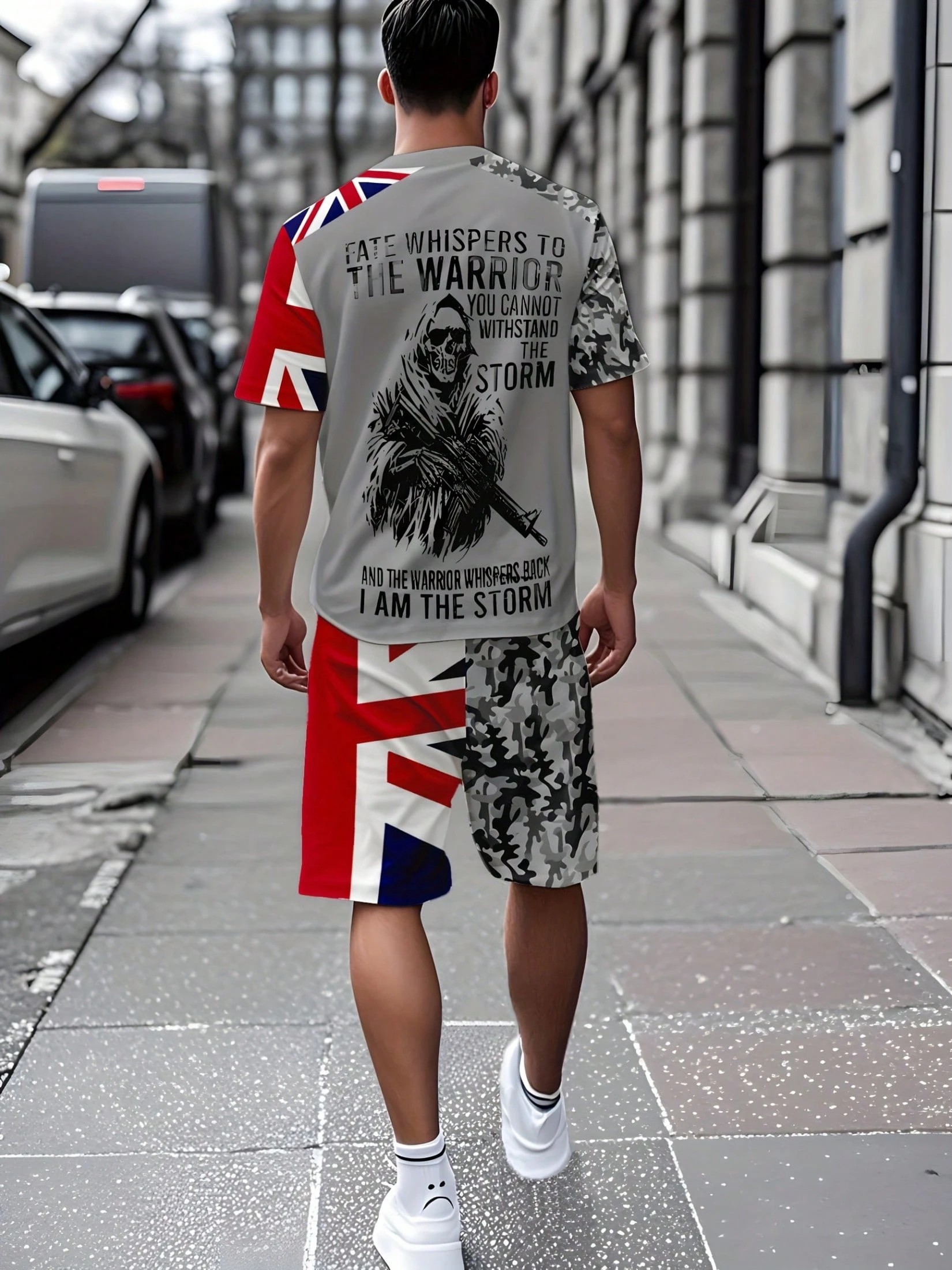 2026 Summer New Men's Short-Sl – Street Fashion China recenzja i cena