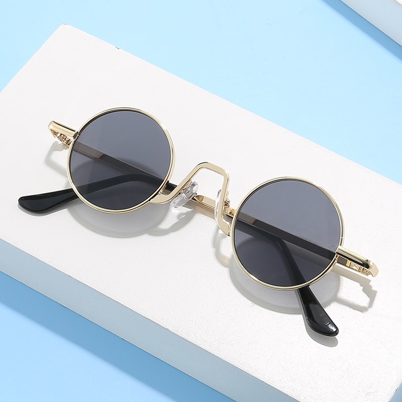 Sunglasses small frame round D – Street Fashion Douyin recenzja i cena