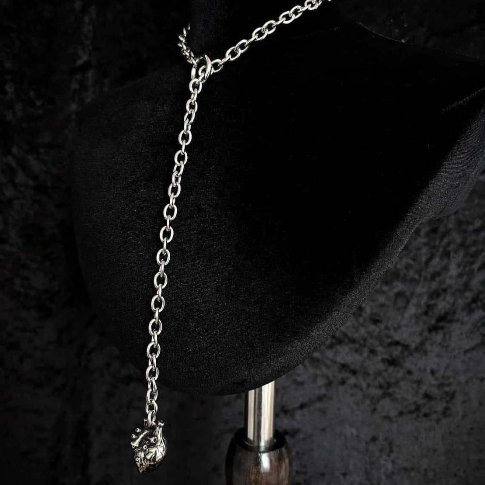 Silver Tone Anatomical Heart Y – Street Fashion Mood recenzja i cena