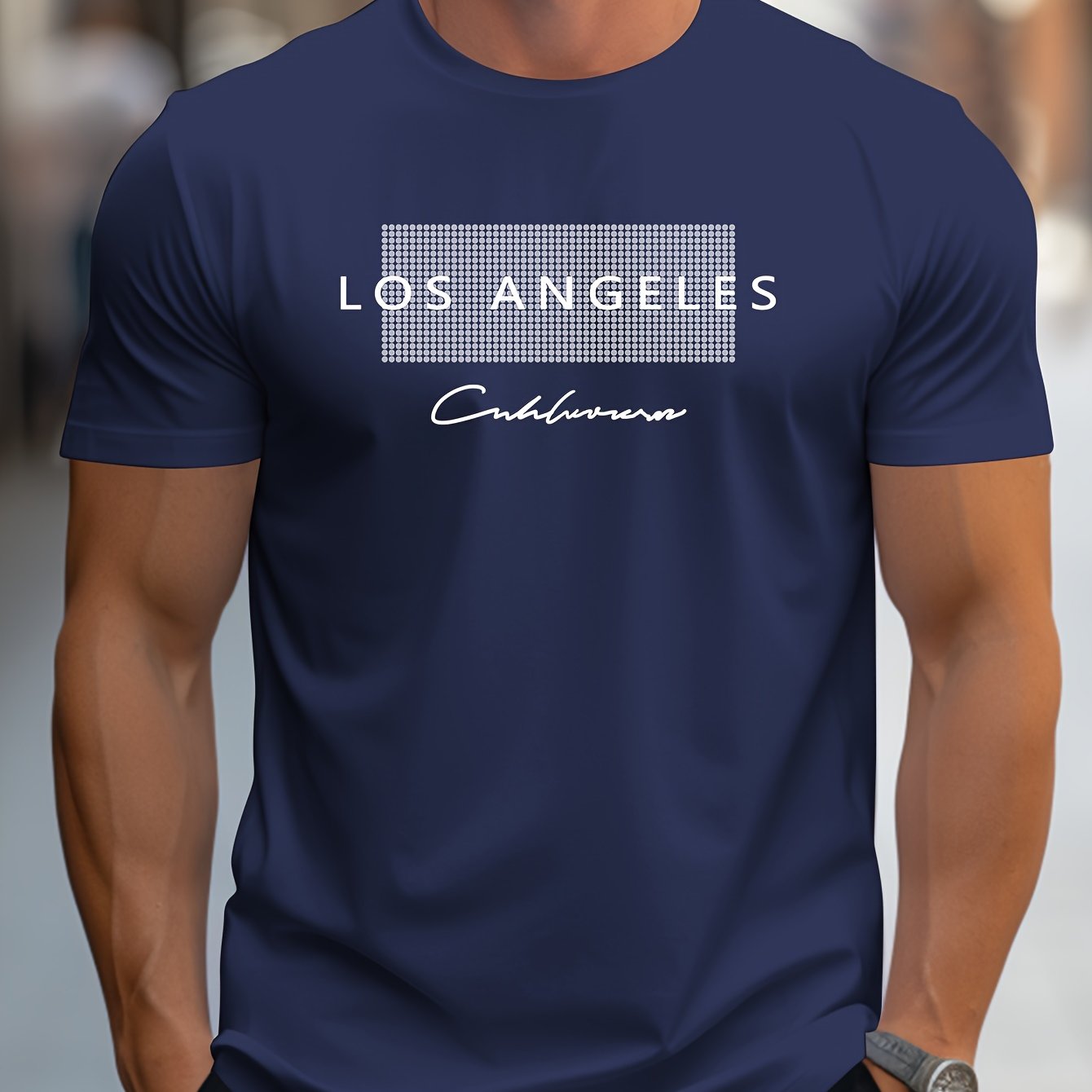 Los Angeles Pattern 3D Print   – Street Fashion Los Angeles recenzja i cena