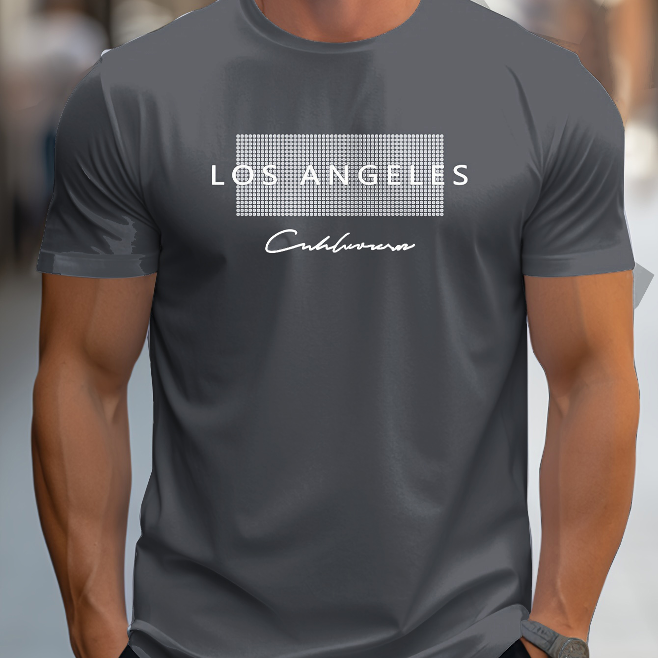 Los Angeles Pattern 3D Print   – Street Fashion Los Angeles recenzja i cena