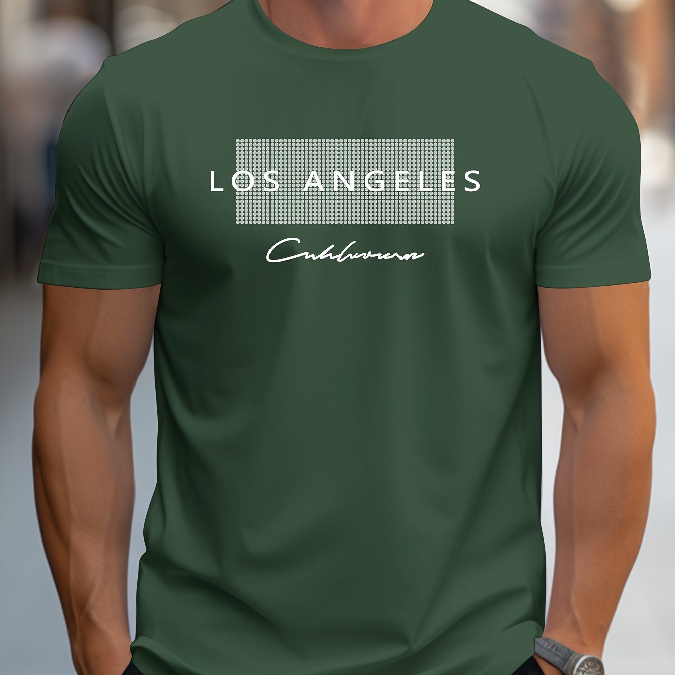 Los Angeles Pattern 3D Print   – Street Fashion Los Angeles recenzja i cena