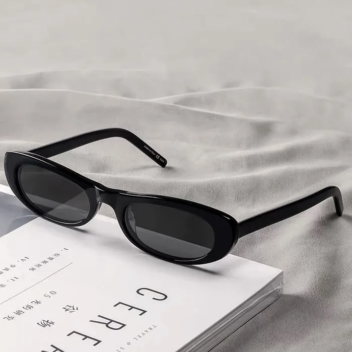 New Retro Oval Frame Sunglasse – Street Fashion Trends recenzja i cena
