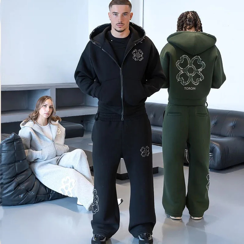 Spring Autumn Oversized 4 Leaf – Street Fashion For Man recenzja i cena