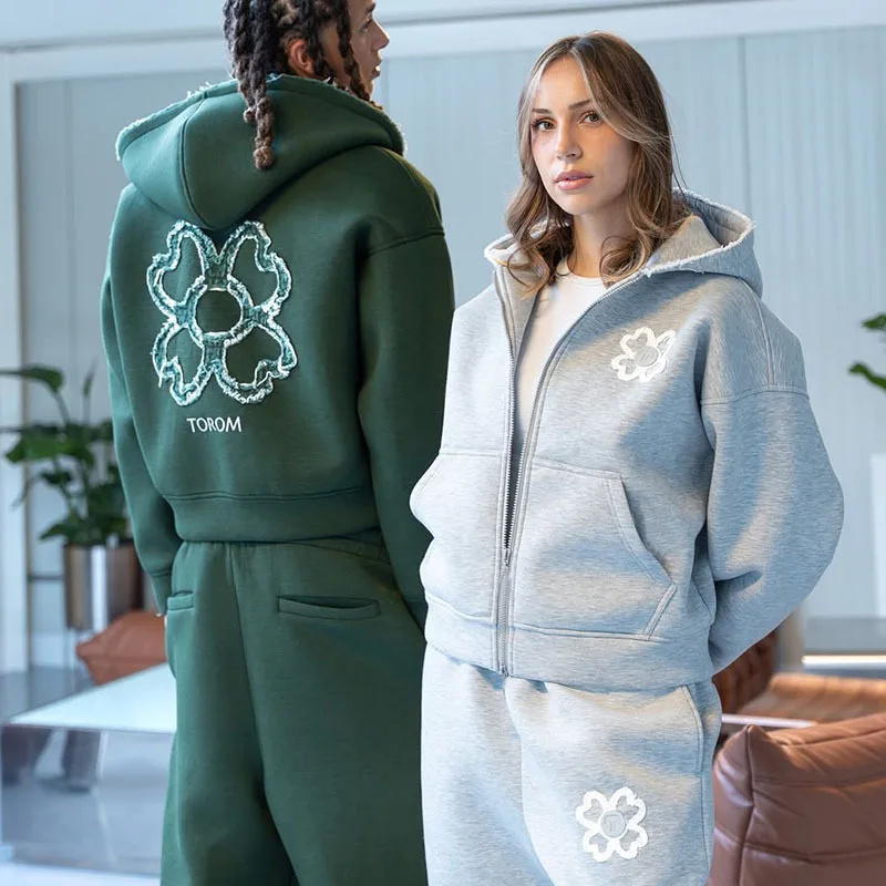 Spring Autumn Oversized 4 Leaf – Street Fashion For Man recenzja i cena