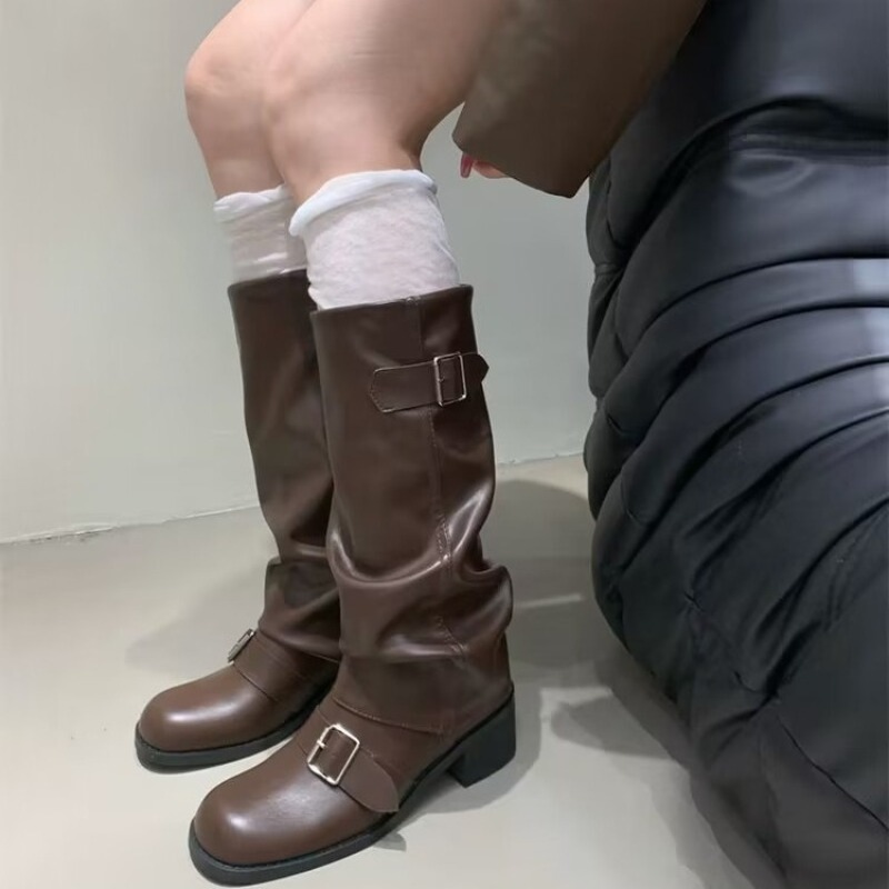 2025new Woman Boots Knee High  – Street Fashion Trends recenzja i cena