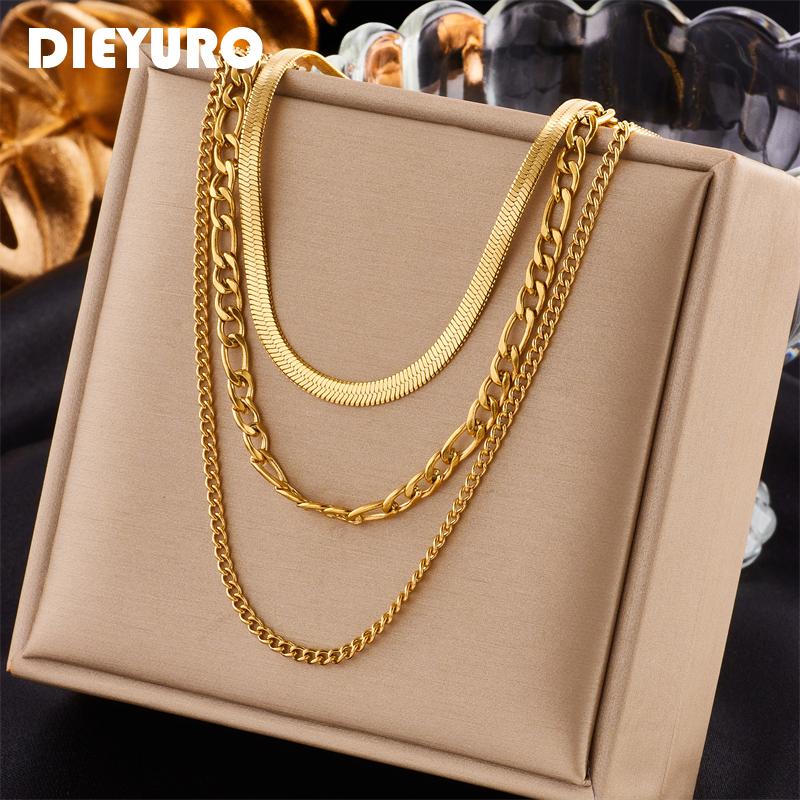 DIEYURO 316L Stainless Steel G – Street Fashion Mood recenzja i cena