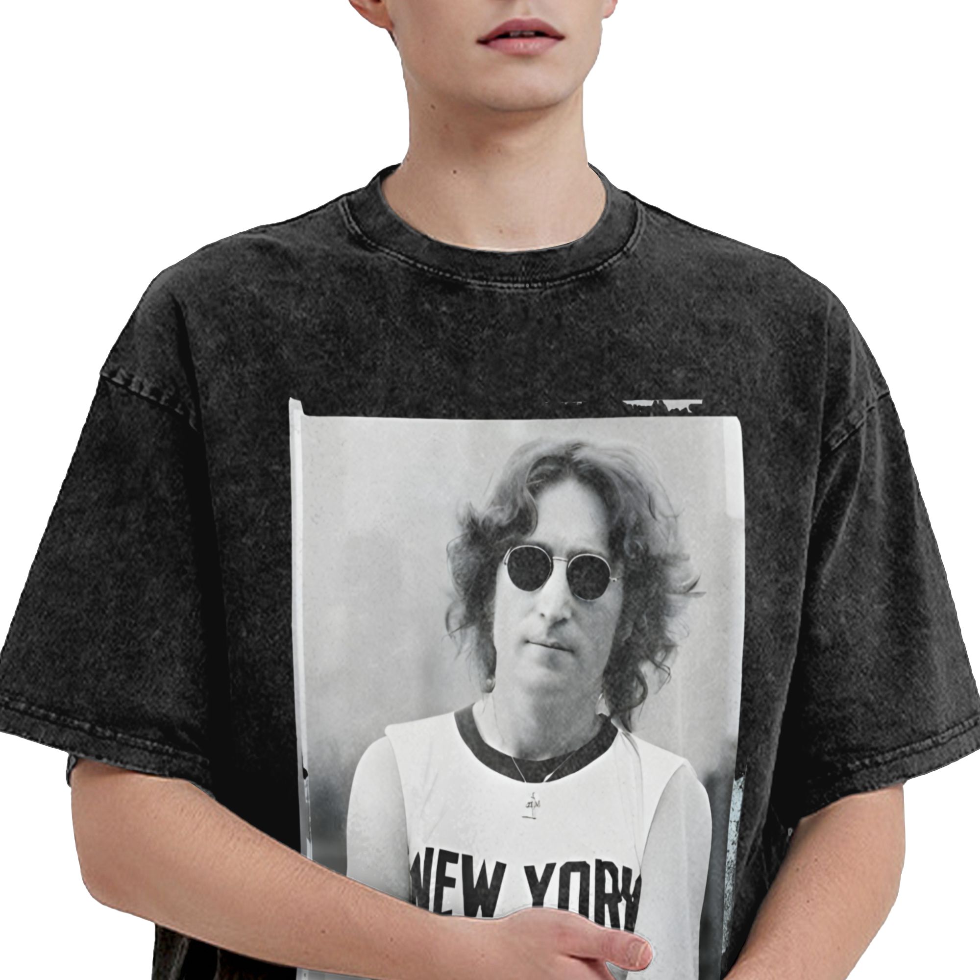 Harajuku Washed Shirt John Len – Street Fashion Outfit For Men recenzja i cena
