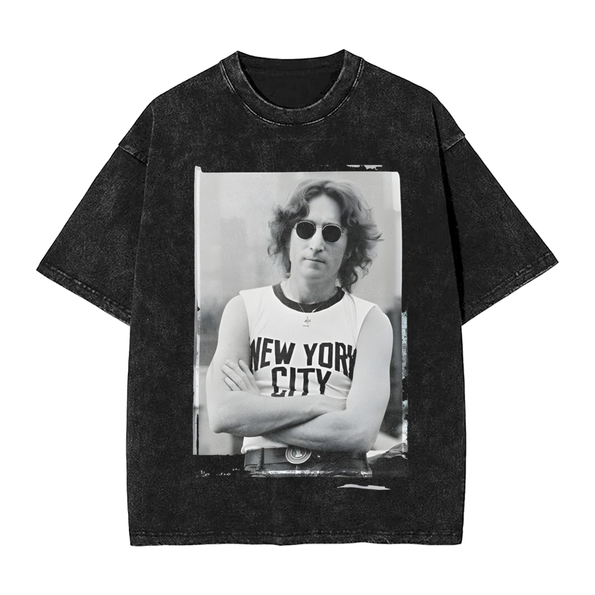 Harajuku Washed Shirt John Len – Street Fashion Outfit For Men recenzja i cena