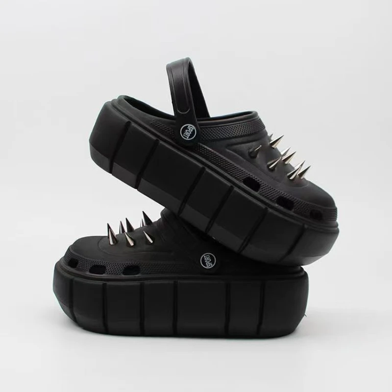 Y2K style Rivet Hole Shoes Wom – Street Fashion Trends recenzja i cena