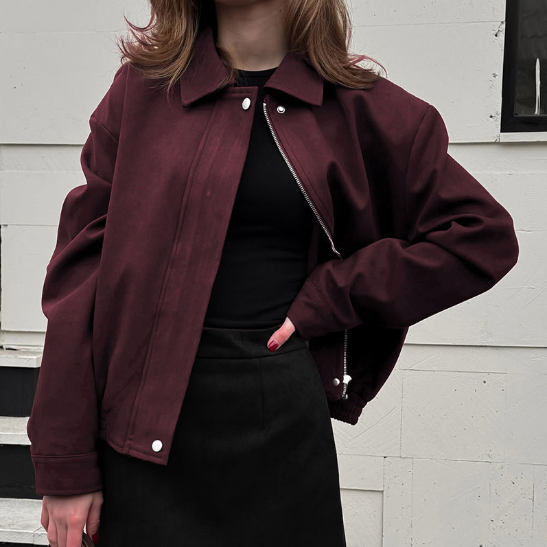 Fall Winter 2025 Wine Red Joke – Street Fashion Fall 2025 recenzja i cena