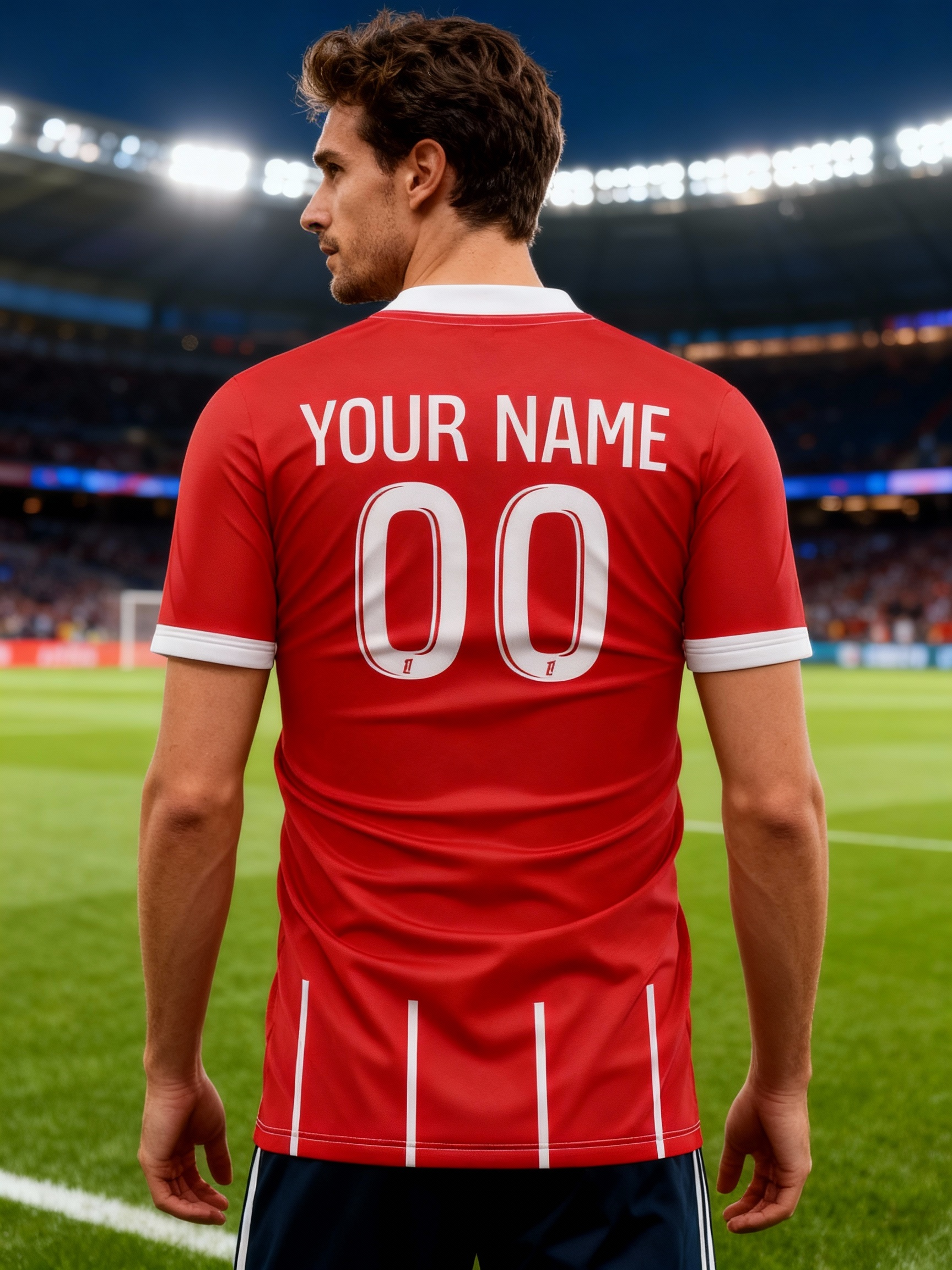 Custom Photo Name Number Socce – Street Fashion Outfit For Men recenzja i cena