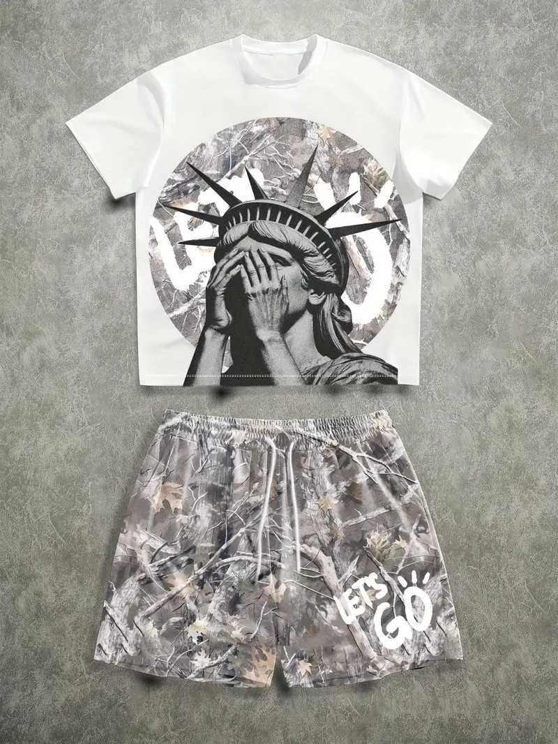 The 2026 Summer New men's Set  – Street Fashion China recenzja i cena