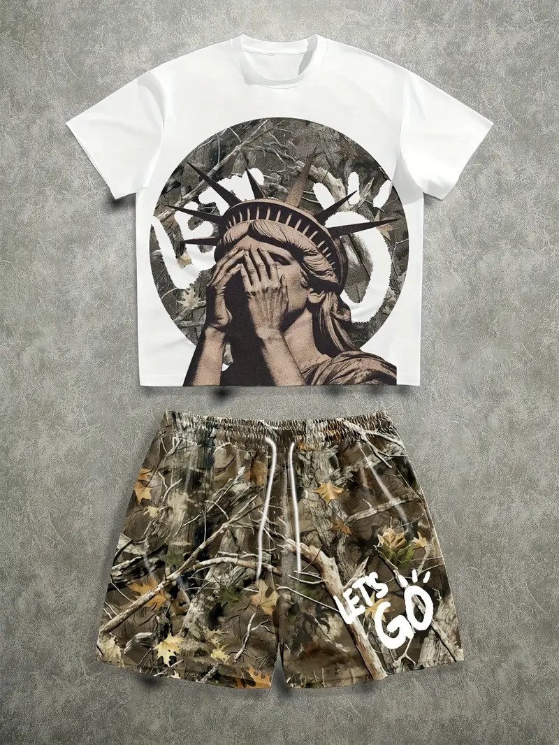 The 2026 Summer New men's Set  – Street Fashion China recenzja i cena