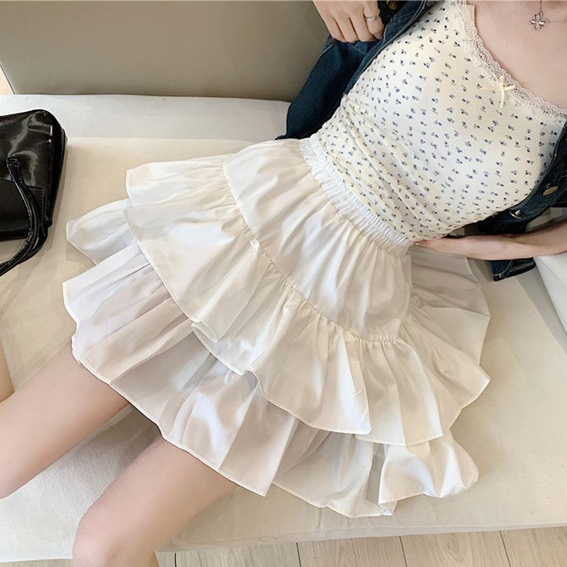 Summer Lady Ins Fashion White  – Street Fashion Korean Girl recenzja i cena