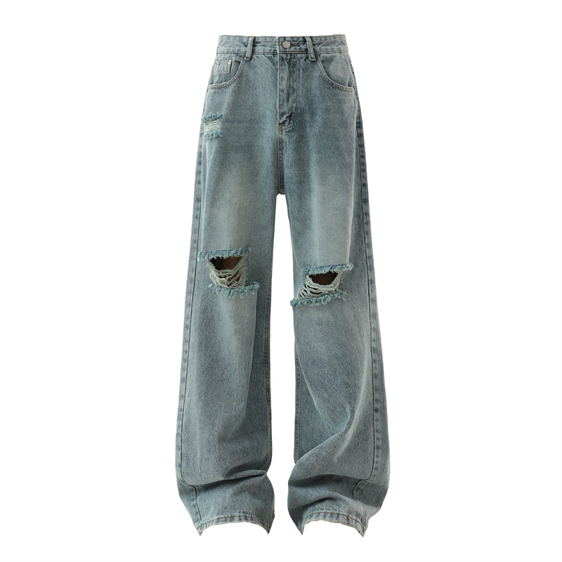Ripped Jeans Men 2025 Autumn N – Street Fashion Fall 2025 recenzja i cena