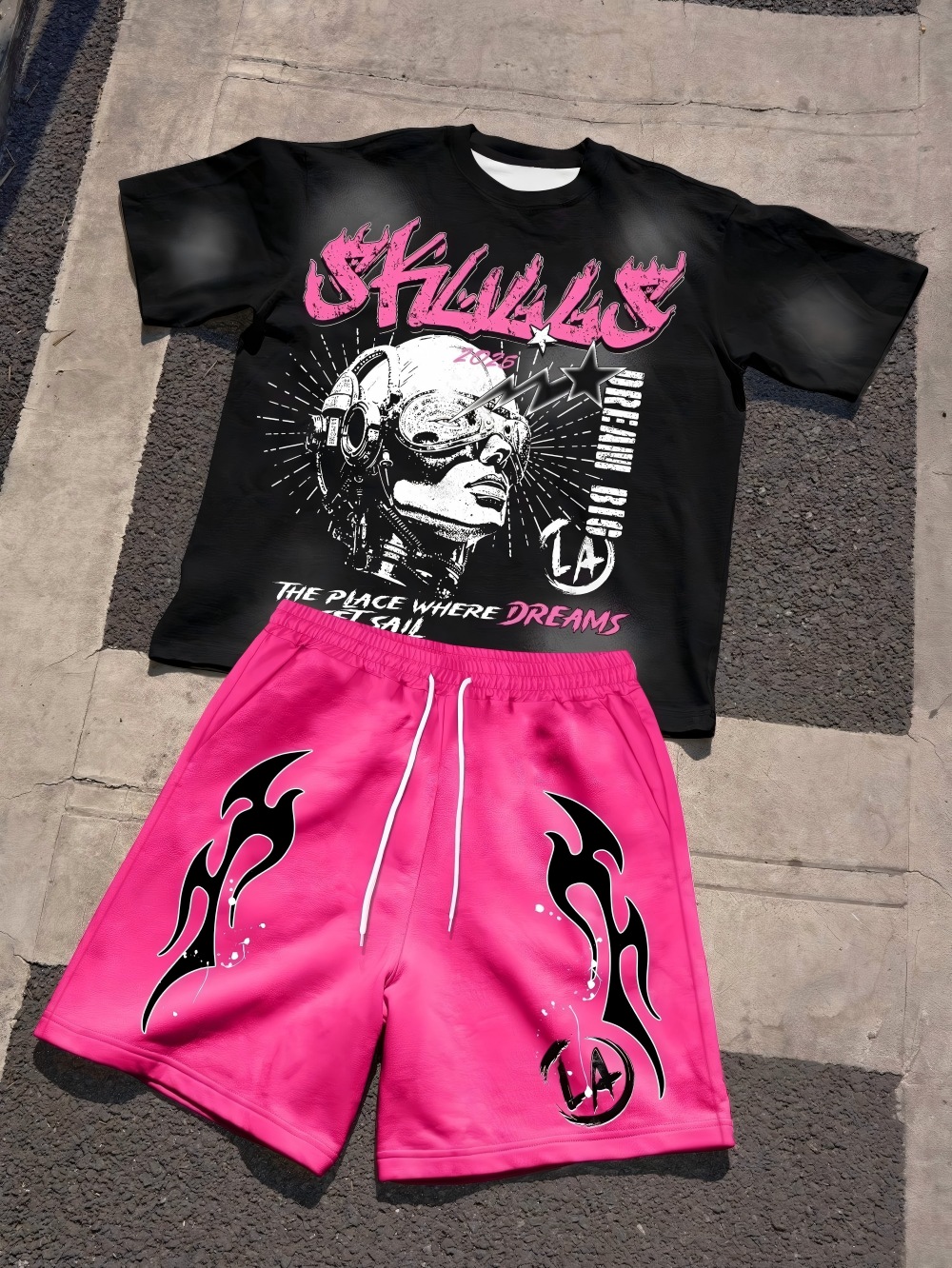 2026 Summer New Men's Short-Sl – Street Fashion China recenzja i cena