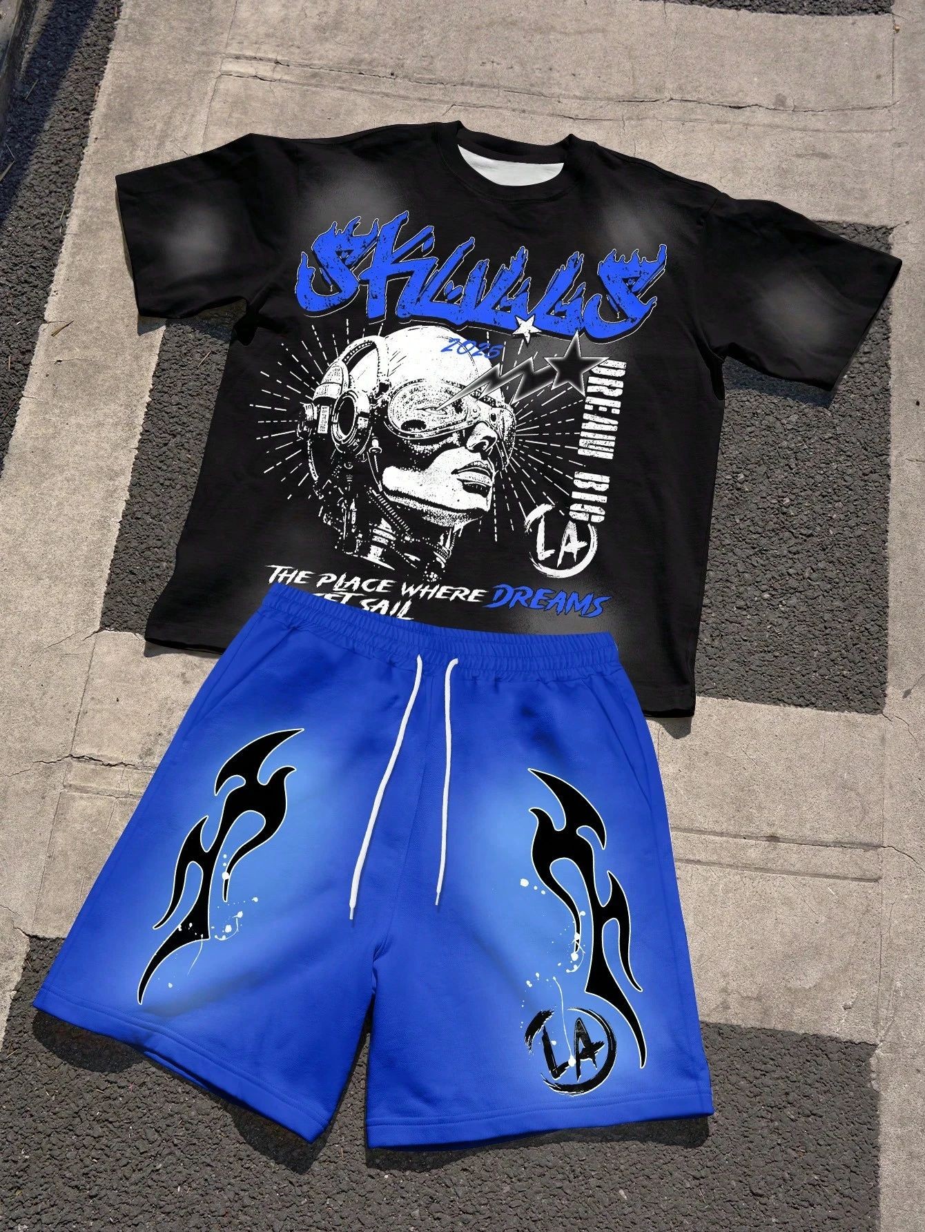 2026 Summer New Men's Short-Sl – Street Fashion China recenzja i cena