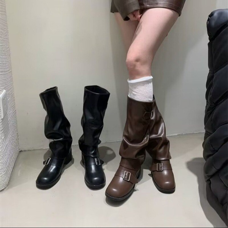 2025Woman Boots Knee High Plat – Street Fashion Trends recenzja i cena