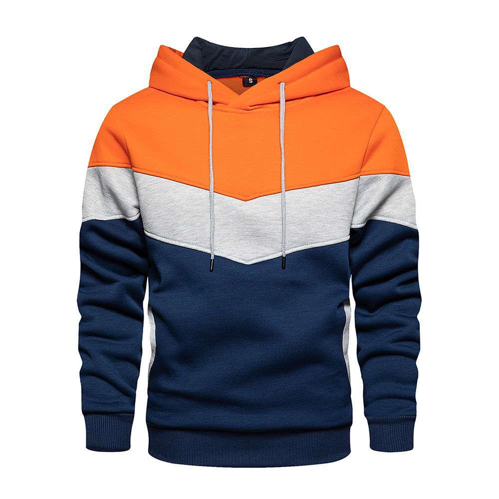2025 New Men's Patchwork Hoodi – Street Fashion Fall 2025 recenzja i cena