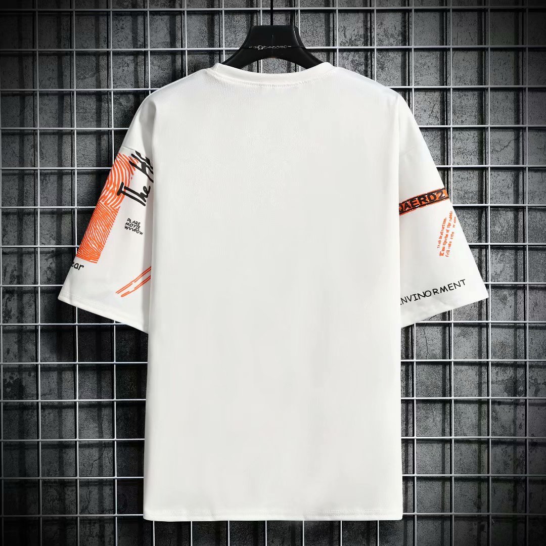Men Harajuku Graphic Black Sum – Street Fashion Japan Brand recenzja i cena