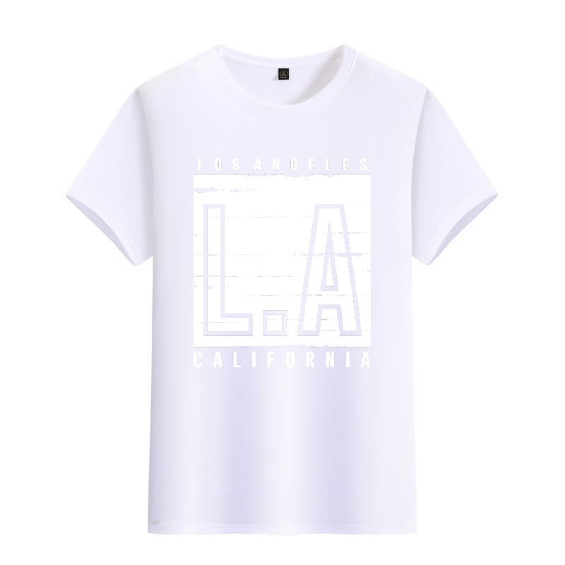 Men's Black Round-Neck Short-S – Street Fashion Los Angeles recenzja i cena