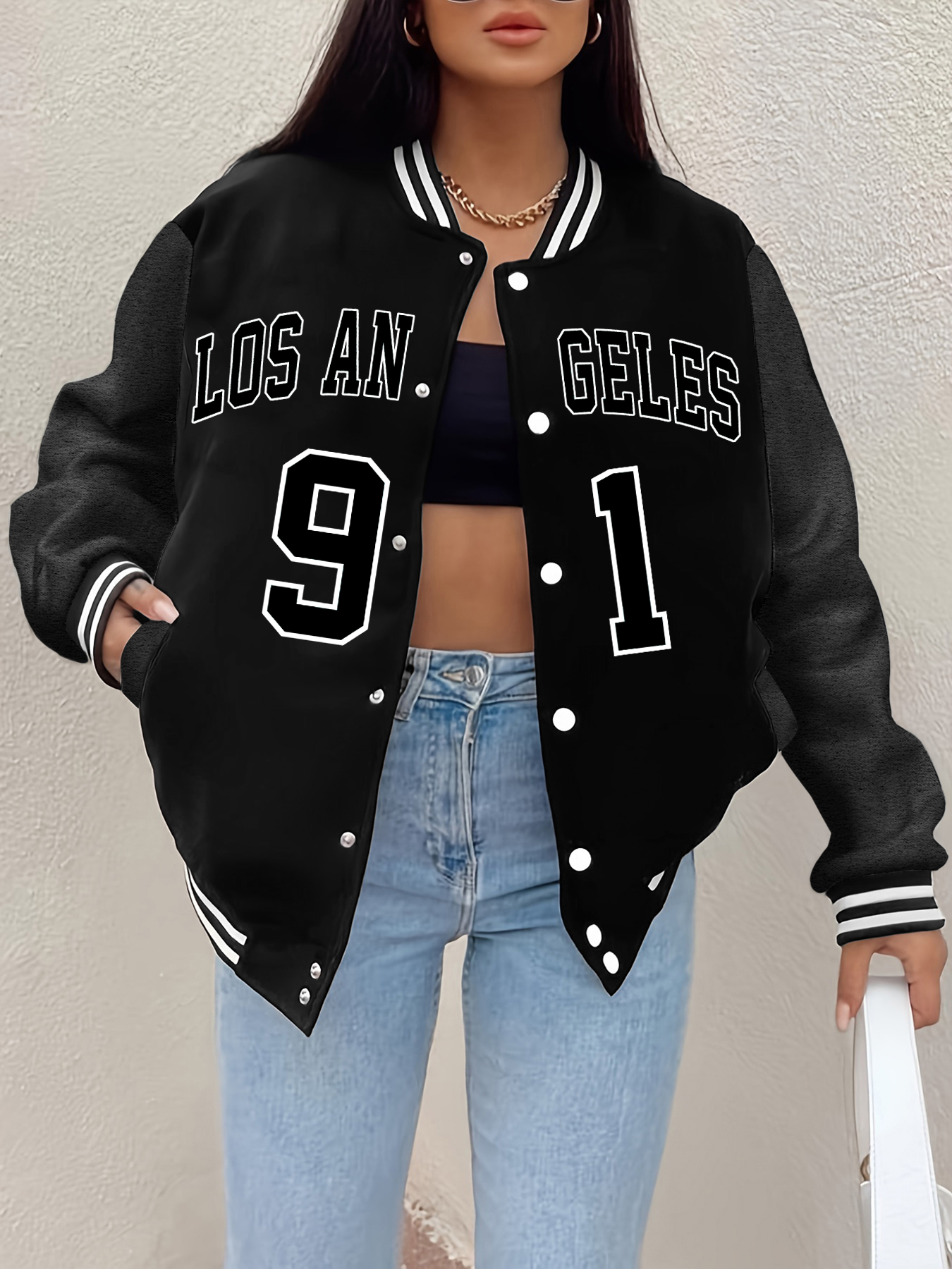 Los Angeles 91 Letter Prints J – Street Fashion Los Angeles recenzja i cena