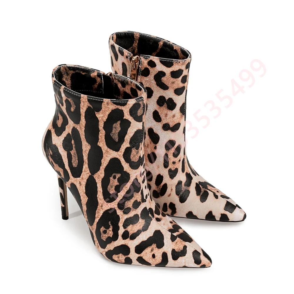 2025 Women's Pointed-Toe Leopa – Street Fashion Fall 2025 recenzja i cena
