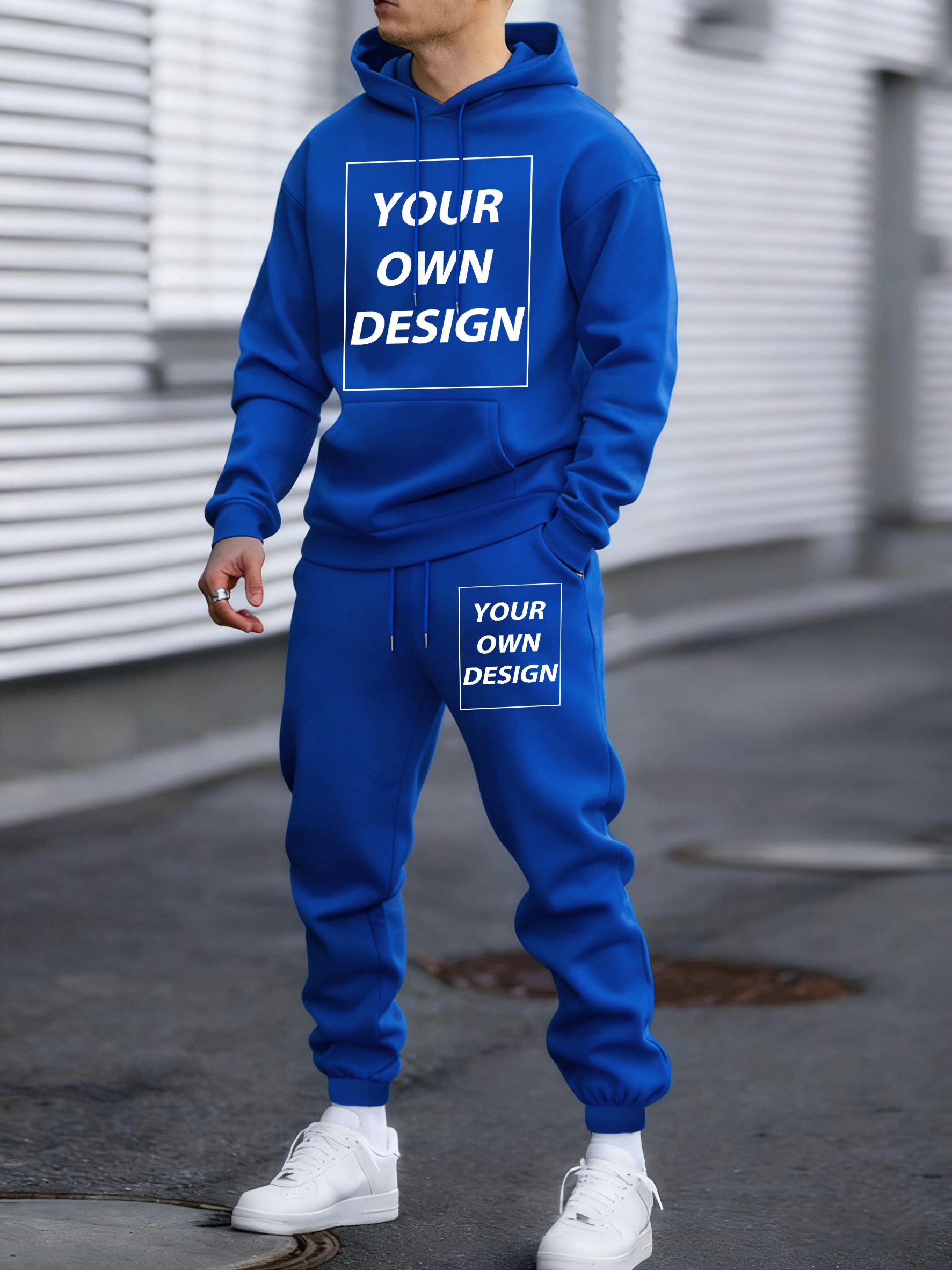 Spring Autumn Hoody Set Custom – Street Fashion For Man recenzja i cena
