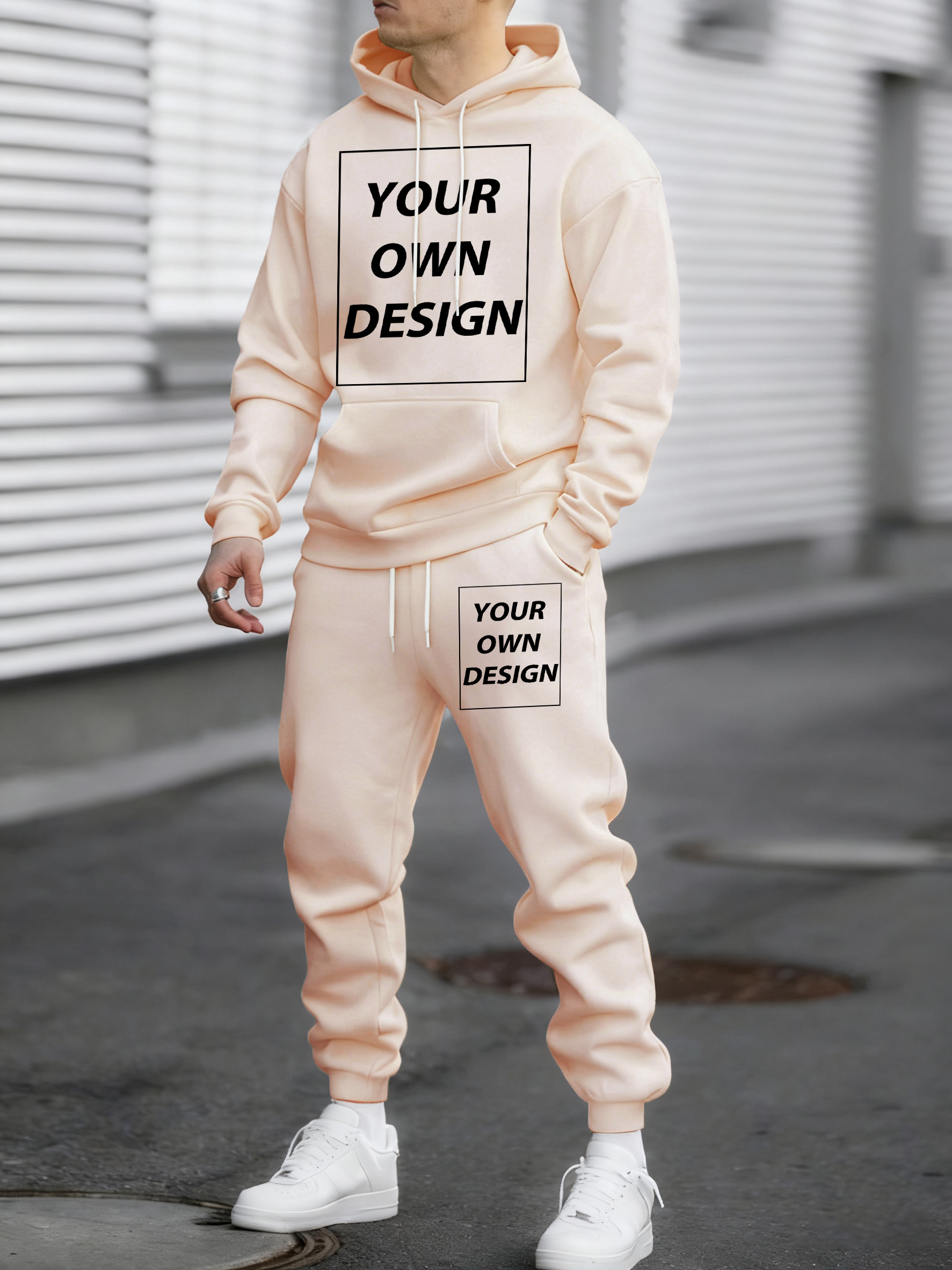 Spring Autumn Hoody Set Custom – Street Fashion For Man recenzja i cena