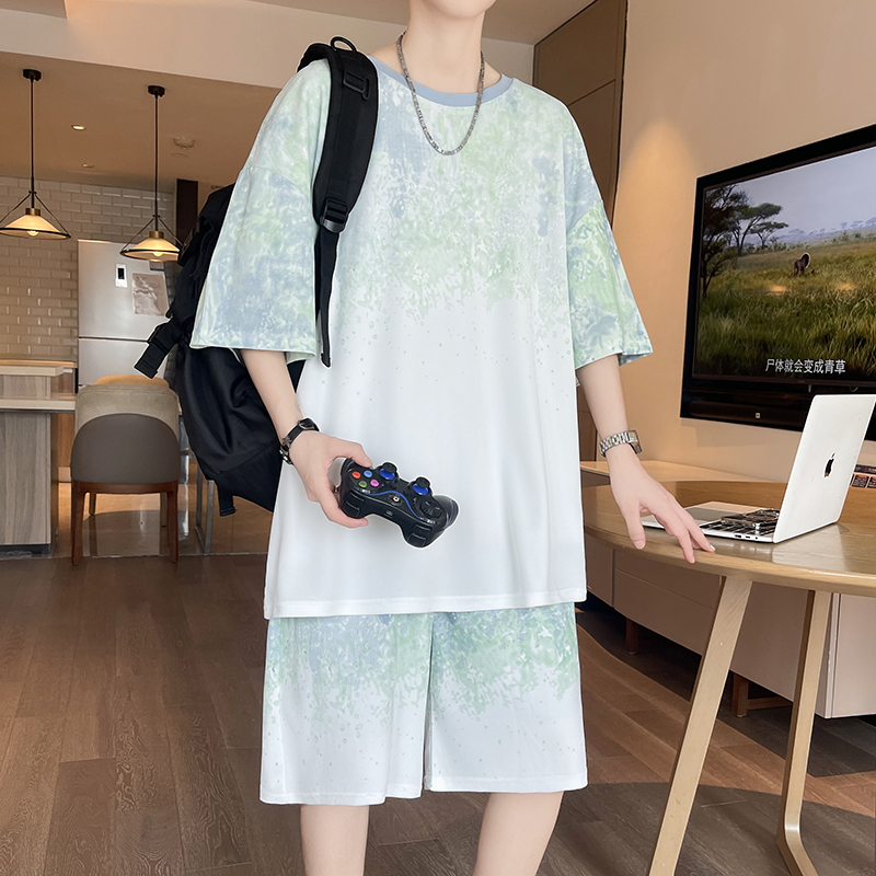 【Top 5-Point Pants】Men's T-Shi – Street Fashion For Man recenzja i cena