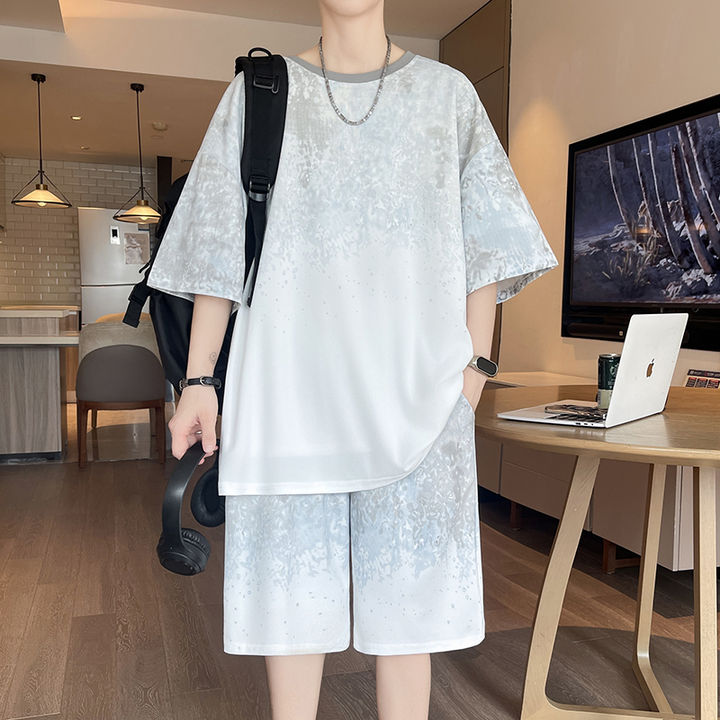 【Top 5-Point Pants】Men's T-Shi – Street Fashion For Man recenzja i cena