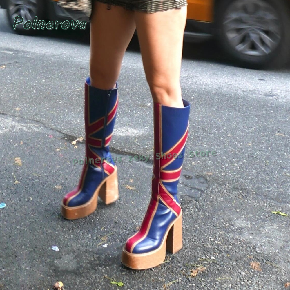 Union Jack Platform Fashion Bo – Street Fashion Trends recenzja i cena